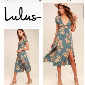 Beautiful midi dress from lulus